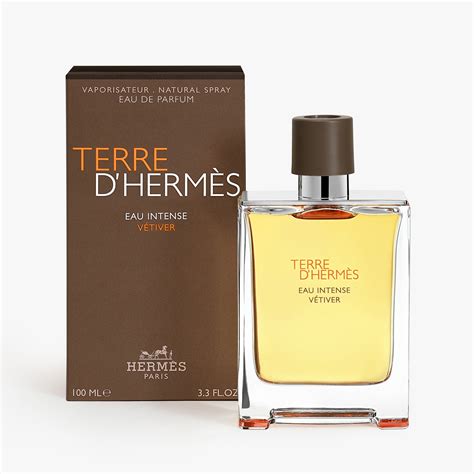 hermes terre eau intense vetiver erkek edp100ml|eau intense vetiver hermes.